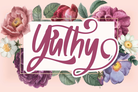 Haisthy Font Poster 3