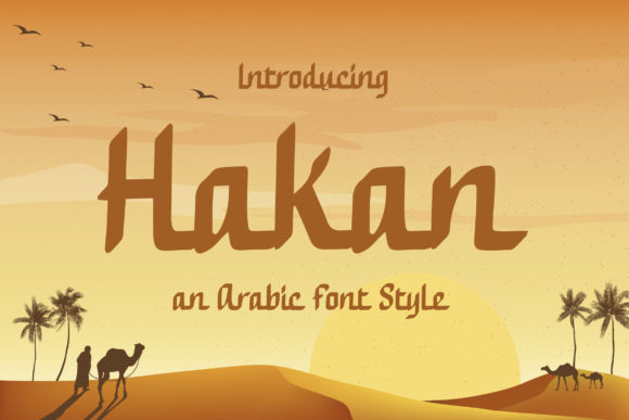 Hakan Font Poster 1