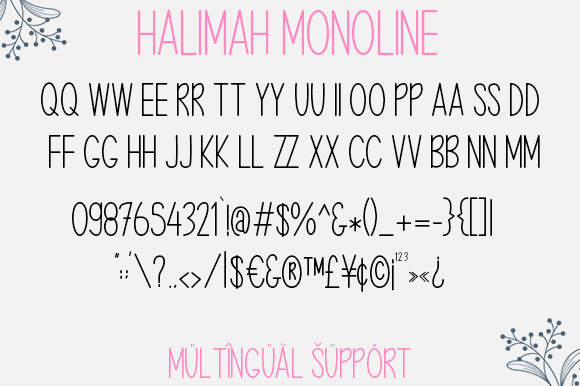 Halimah Sadila Font Poster 8