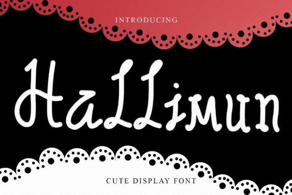 Hallimun Font Poster 1