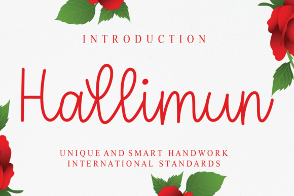 Hallimun Font Poster 1