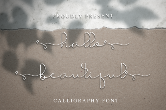 Hallo Beautiful Font