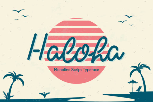 Haloha Font Poster 1