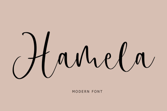 Hamela Font Poster 1