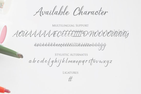 Hamila Font Poster 5