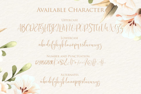 Hamisa Font Poster 2