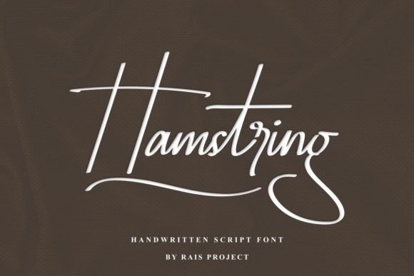 Hamstring Font Poster 1