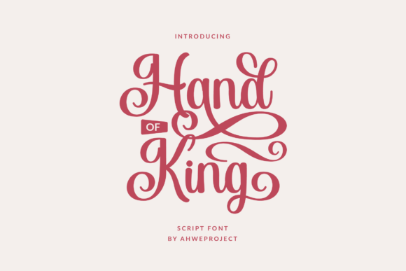 Hand of King Font