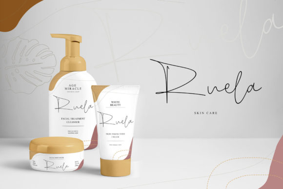 Hand Real Font Poster 16