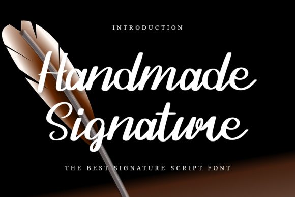 Handmade Signature Font