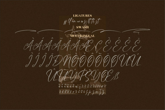 Handover Signature Font Poster 14