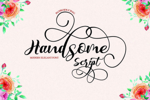 Handsome Script Font