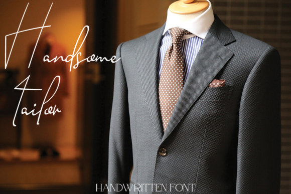 Handsome Tailor Font Poster 1