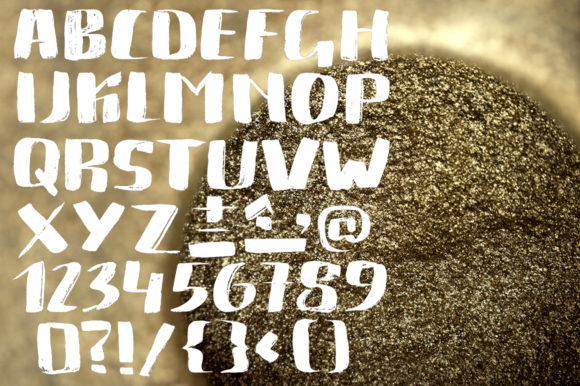 Handwritten Trio Font Poster 4