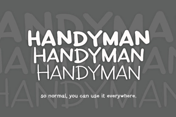 Handyman Font
