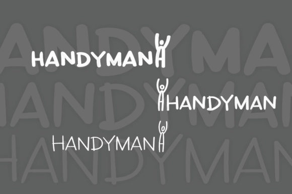 Handyman Font Poster 2