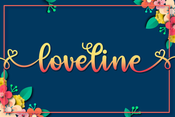 Haney Lovely Font Poster 2