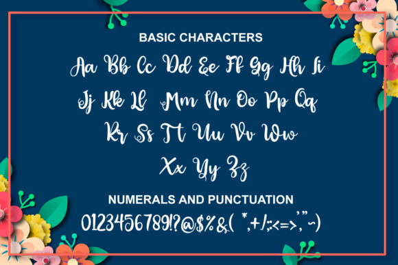 Haney Lovely Font Poster 7