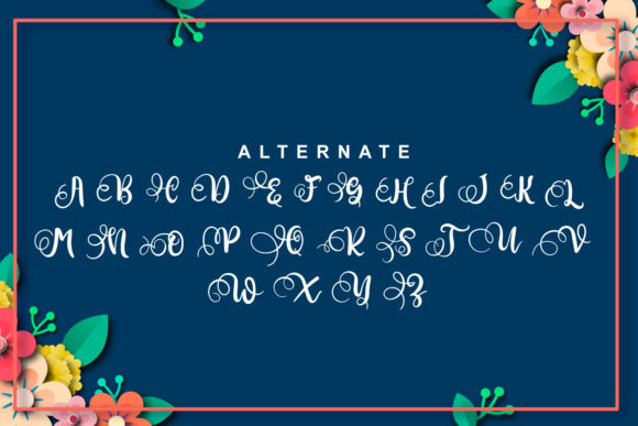 Haney Lovely Font Poster 8