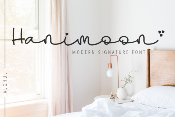 Hanimoon Font Hanimoon Font Poster 1