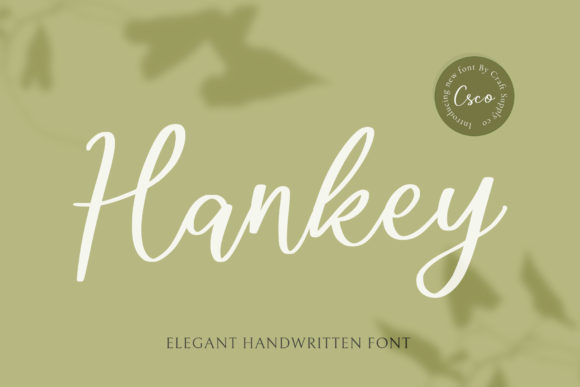 Hankey Font Poster 1