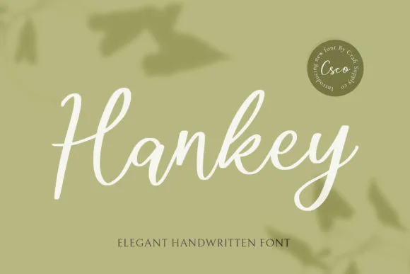Hankey Font Hankey Font Poster 1
