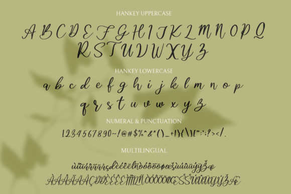 Hankey Font Poster 9