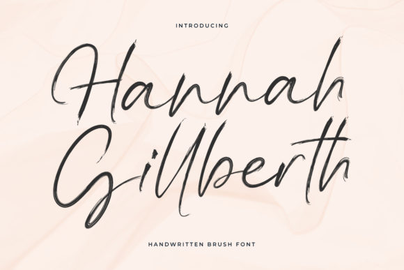 Hannah Gillberth Font