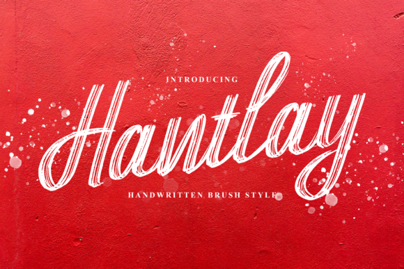 Hantlay Font Poster 1