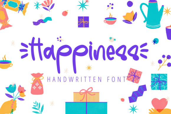 Happiness Font Poster 1