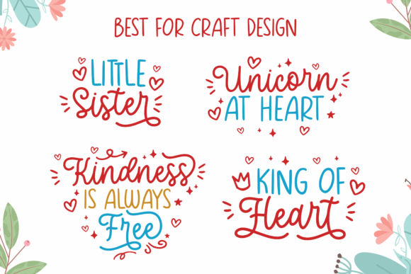 Happiness is Homemade Font Poster 5