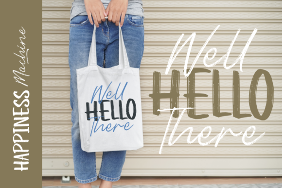 Happiness Machine Duo Font Poster 6