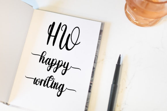 Happy Birthday Font Poster 4