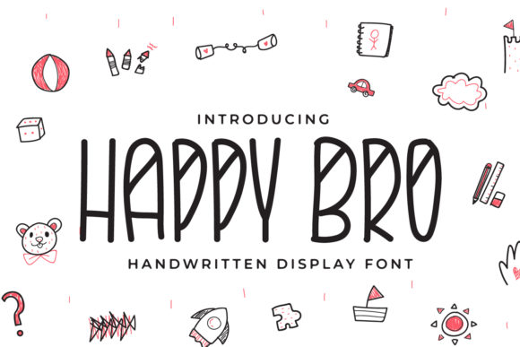 Happy Bro Font Poster 1