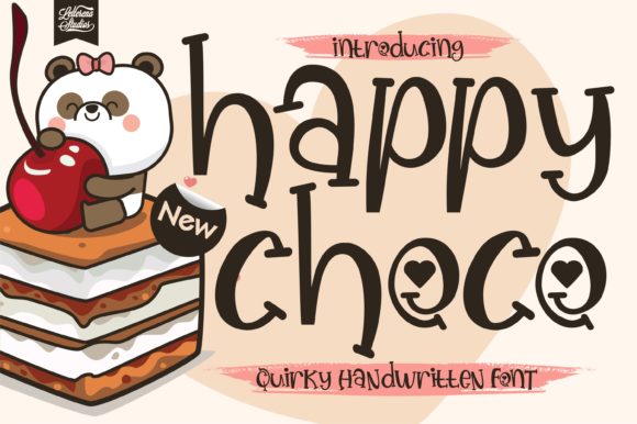 Happy Choco Font Poster 1
