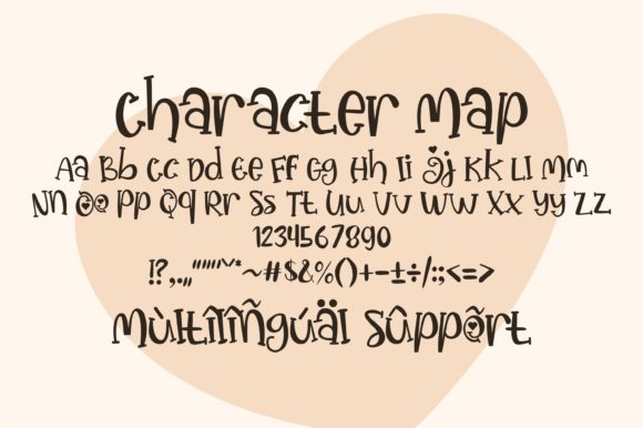 Happy Choco Font Poster 3