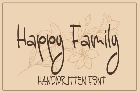 Happy Family Font