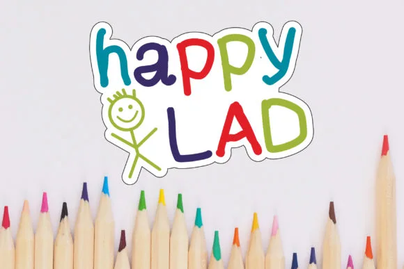 Happy Lad Font Poster 1