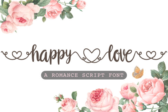 Happy Love Font