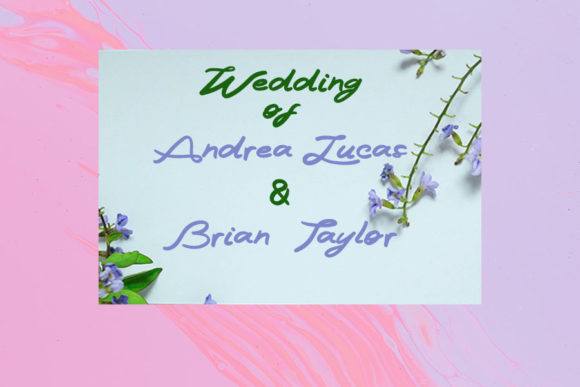 Happy Lovely Font Poster 5