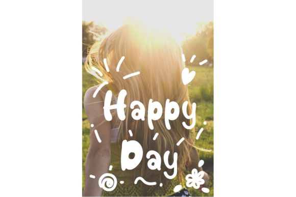 Happy Lucky Day Font Poster 5