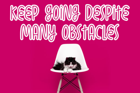 Happy Natural Font Poster 4