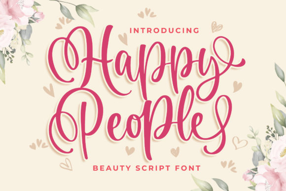 Happy People Font