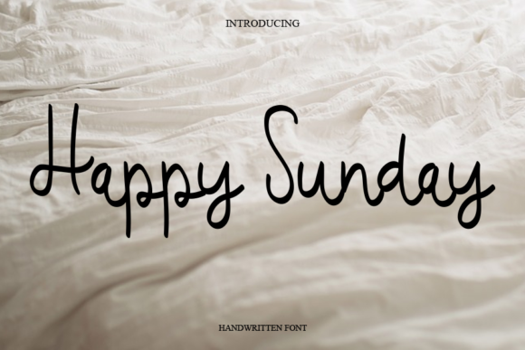 Happy Sunday Font