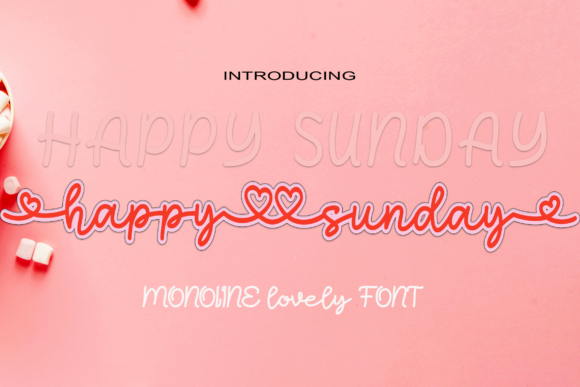 Happy Sunday Font