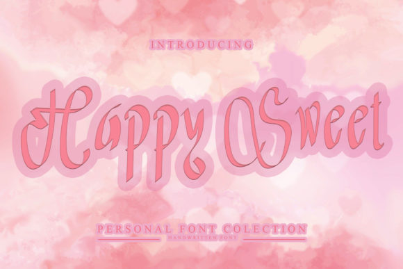 Happy Sweet Font Poster 1