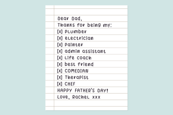 Happy Things Font Poster 7