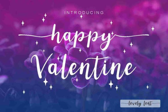 Happy Valentine Font