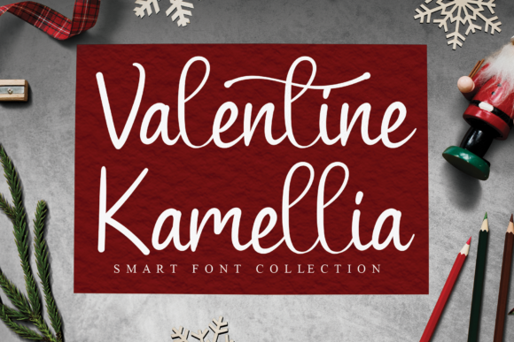 Happy Valentine Font Poster 3