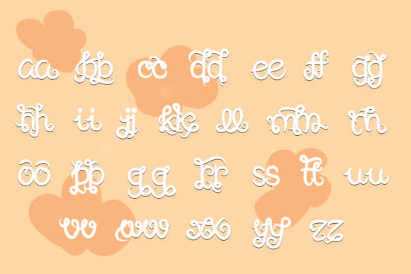 Happy Wedding Font Poster 3